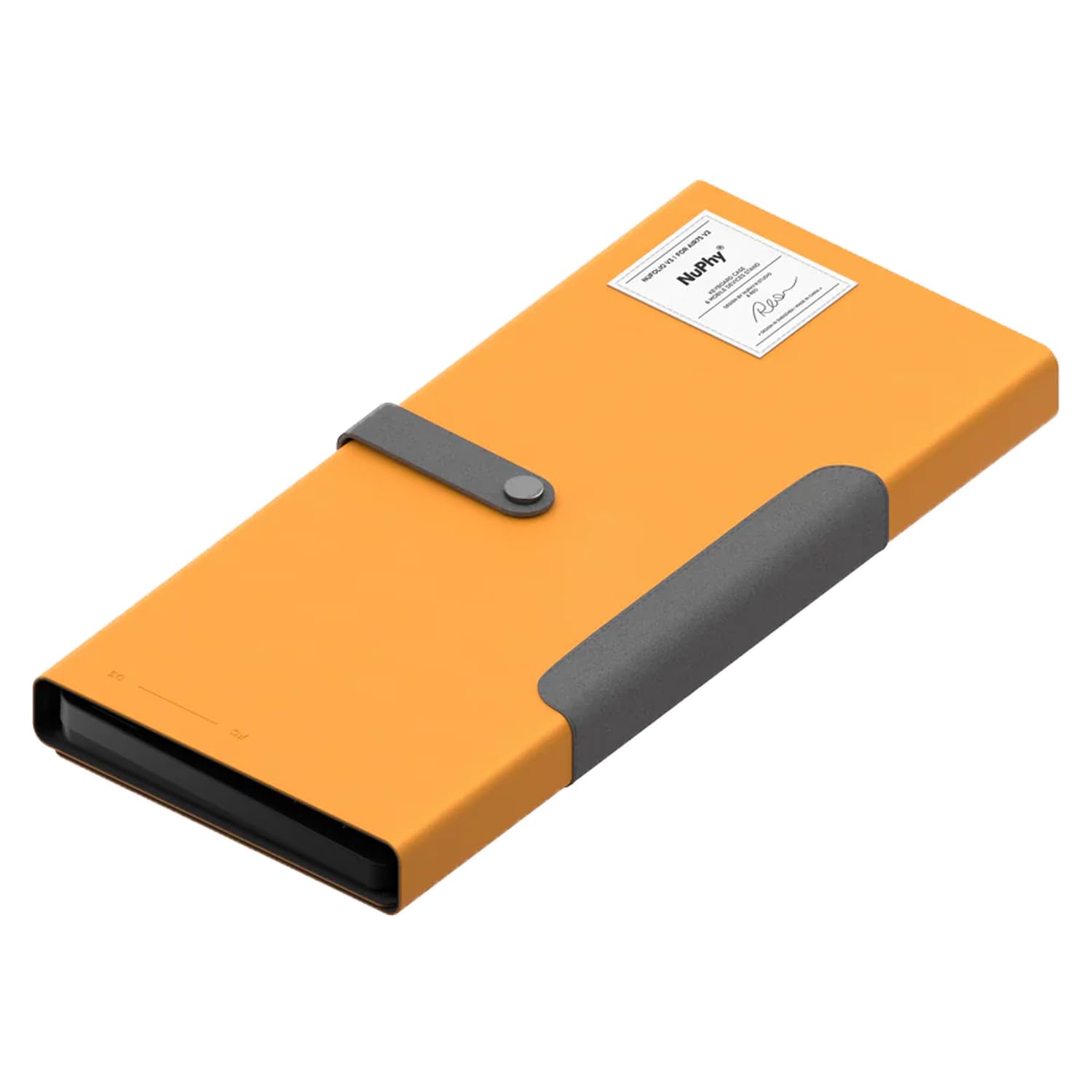 

Чехол для клавиатуры nuphy Air75 v2 Коричневый - оранжевый