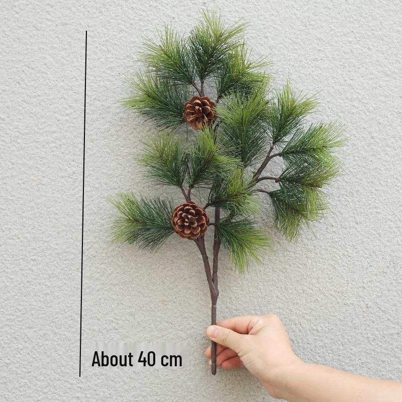 Pine Needle Juniper Artificial Bonsai with Dried and Plastic Pine Leaves