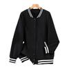 Unisex Korean Style Baseball Jacket - Cool, Versatile Hong Kong Trend for Spring, Summer, Autumn