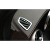 For Mercedes-Benz GLC 2016- Silver ABS Dashboard Upper Air Outlet Vent Trim