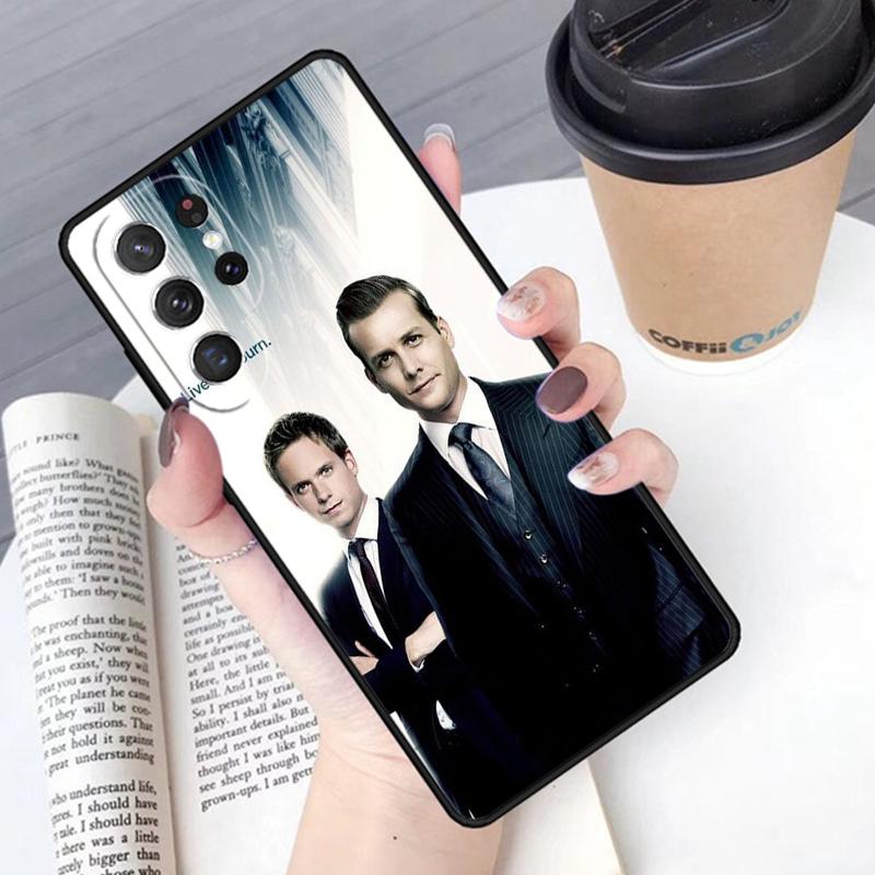 Suits TV Show phone case Cover For Samsung Galaxy S24 S25 Ultra S21 S22 Ultra S10E Note 10 Plus Note 20 FE S23