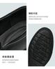 First layer cowhide men's business casual leather shoes 2026 new men's genuine leather one foot pedal all black soft sole official shoes