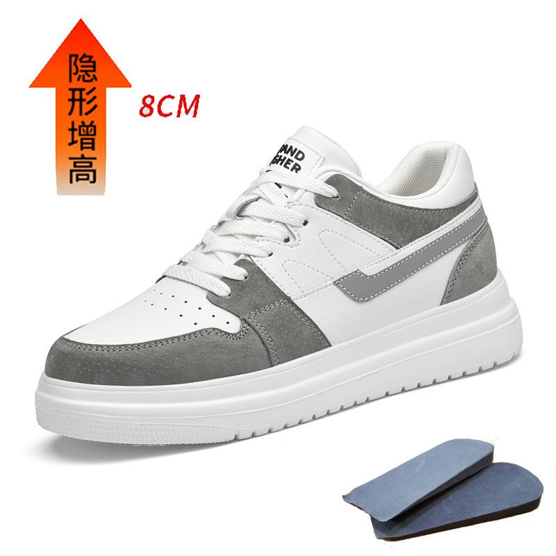 

Height-increasing shoes men s new autumn casual 10cm thick-soled invisible inner height-increasing men s shoes 6 breathable sports shoes tide 8 bo 46