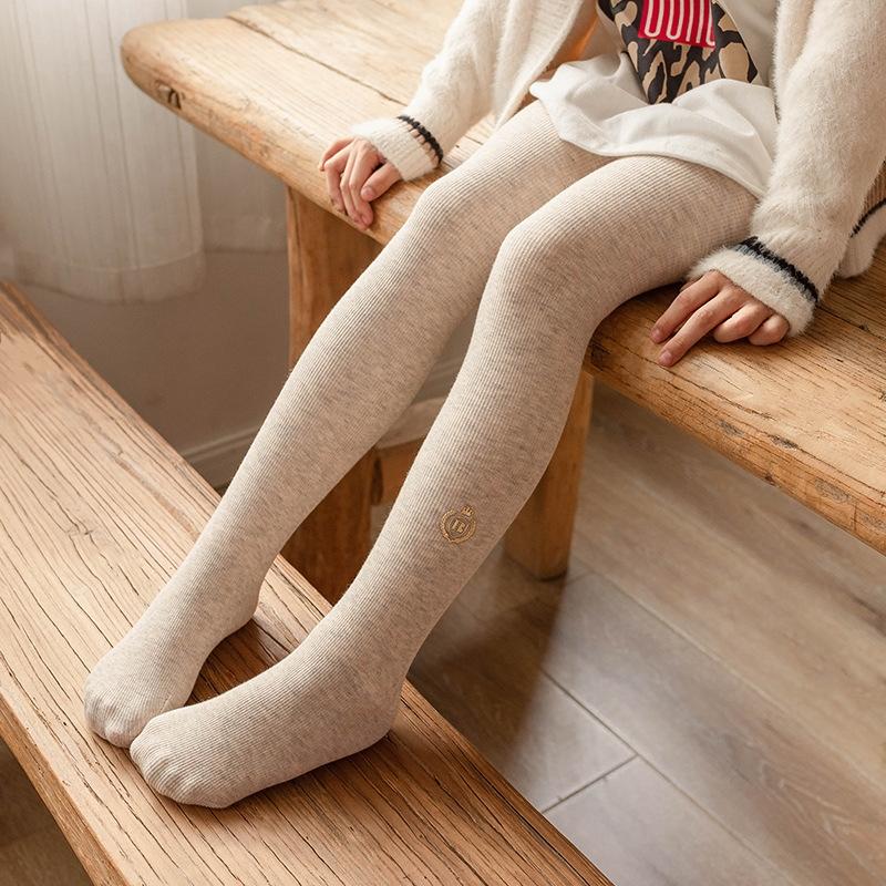Child Tights For Girls Thicken Baby Boys Tights Fashion Kids Pantyhose Cotton Solid Soft Princess Leggings Autumn Winter