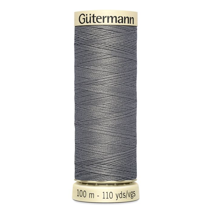 Set of 5 Spools 100m 100% Polyester Thread Gutermann Ref 788988 - Att 496 - Iron Straw