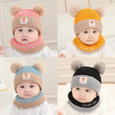 Newborn Autumn Winter Wool Knit Hat for Boys & Girls