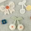 10 Pcs Heart Iron On Patches Bows Repair Patches Sewing Patches Embroidered Patches for Clothing Jeans Hat Backpacks