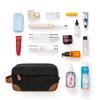 Vintage Waterproof Travel Toiletry Bag – Large-Capacity Canvas & PU Leather Dopp Kit for Men & Women