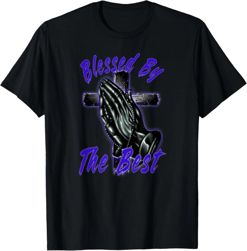 Blessed by The Best Faith Spiritual Religious T-Shirt