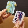 Creativity Automatic Pop Dental Floss Box Press-on Mini Teeth Stick Case  Daily Use