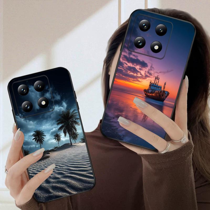 Tropical Seaside Beach For Xiaomi Poco X7 M7 Pro 5G M5 X4Pro 4 M6 4G C65 C75 F6 X6 5 7 X5 F7 Ultra M5S M4Pro 5G soft phone case