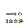Metric Philips Round Head Screws Din/Ref 7985 4x30 Zinc - GENERIC