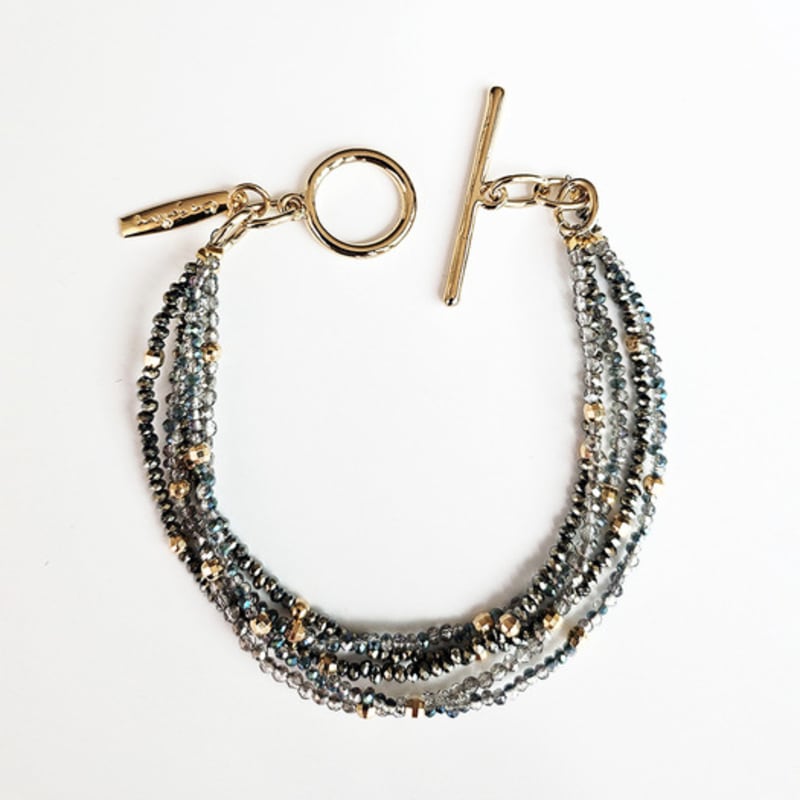 

Eliz by Lizgallery Glitter Crystal Bracelet_Green green