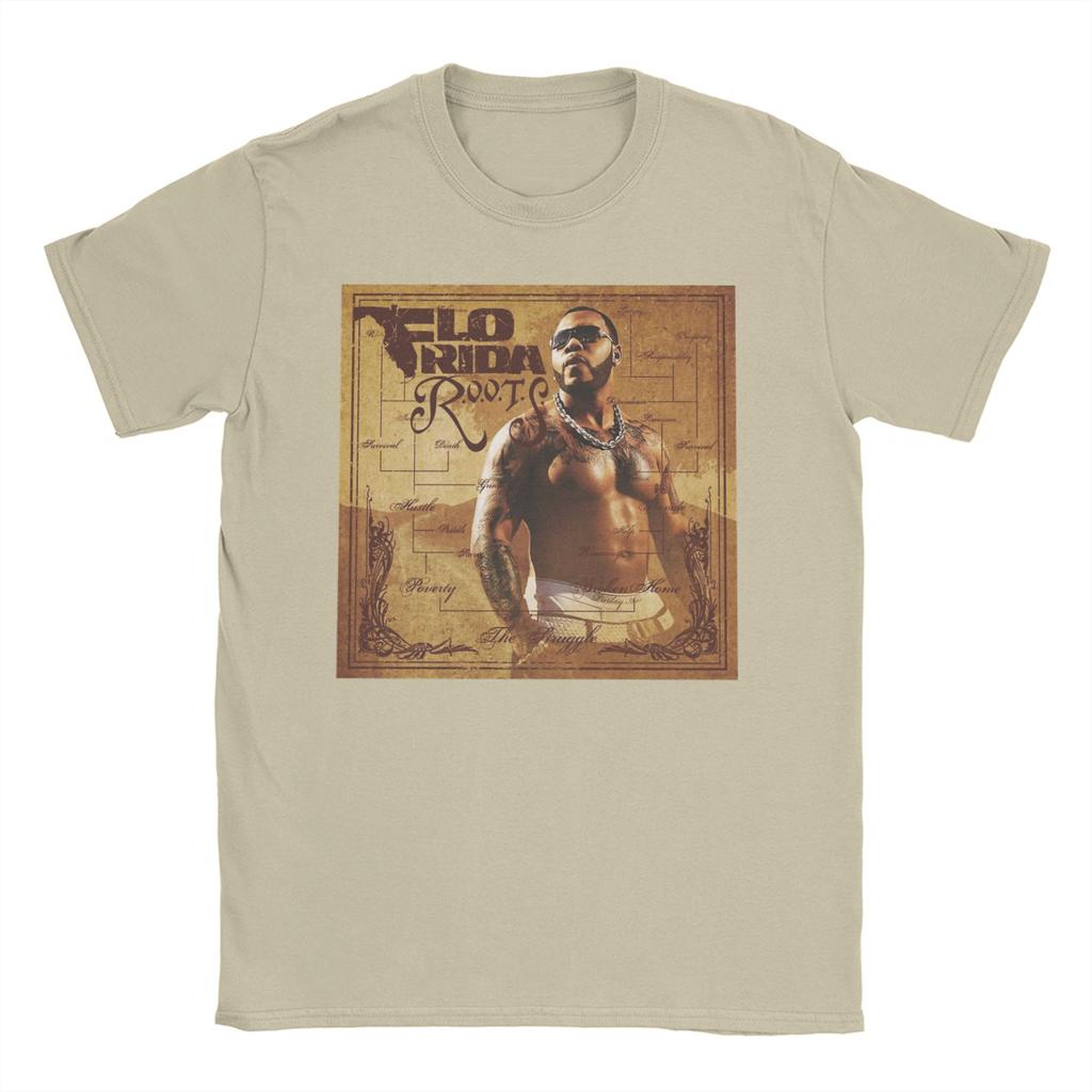 Flo Rida Tramar Lacel Dillard TShirt for Unisex Women Vintage 100 Cotton Tee Shirt Round Neck T Shirts Birthday Present Clothing