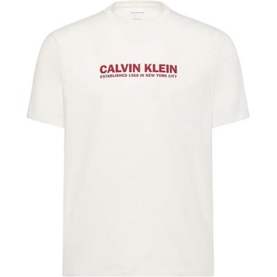 Letter Print Straight Cut Round Neck Short Sleeve T-Shirt Men Tops LV04RE820G