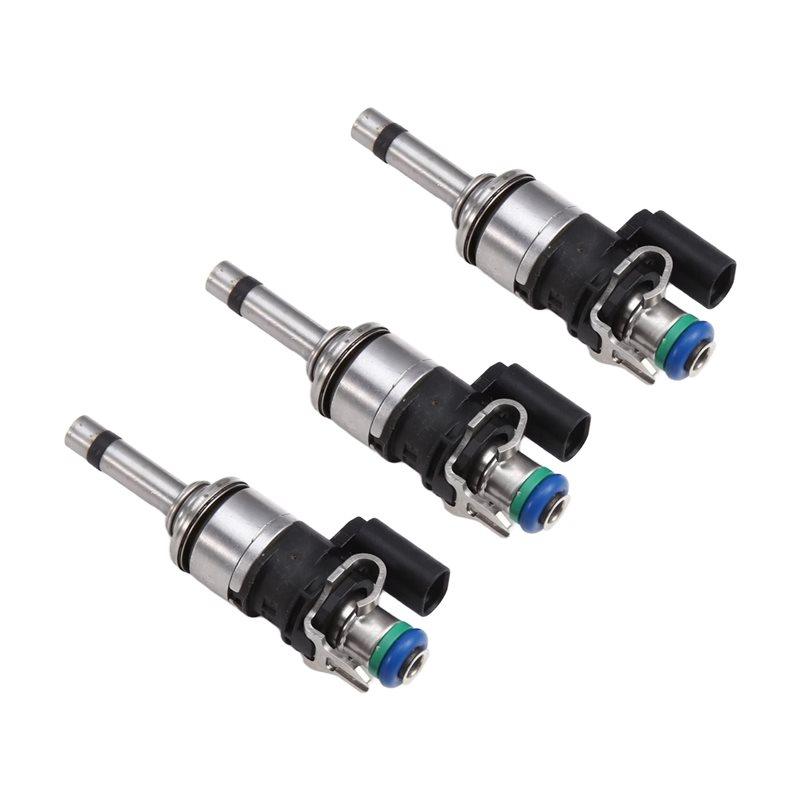 Fuel Injectors 3PCS H6BG-9F593-AA H6BG9F593AA H6BG-9F593-AB For Ford Focus IV 1.0 Ltr Engine