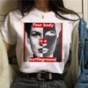 Harajuku Women Tshirt Feminists Tops Women Feminism GRL PWR Ullzang Tee Girl Power Retro Graphic T Shirt Grunge Aesthetic Ladies
