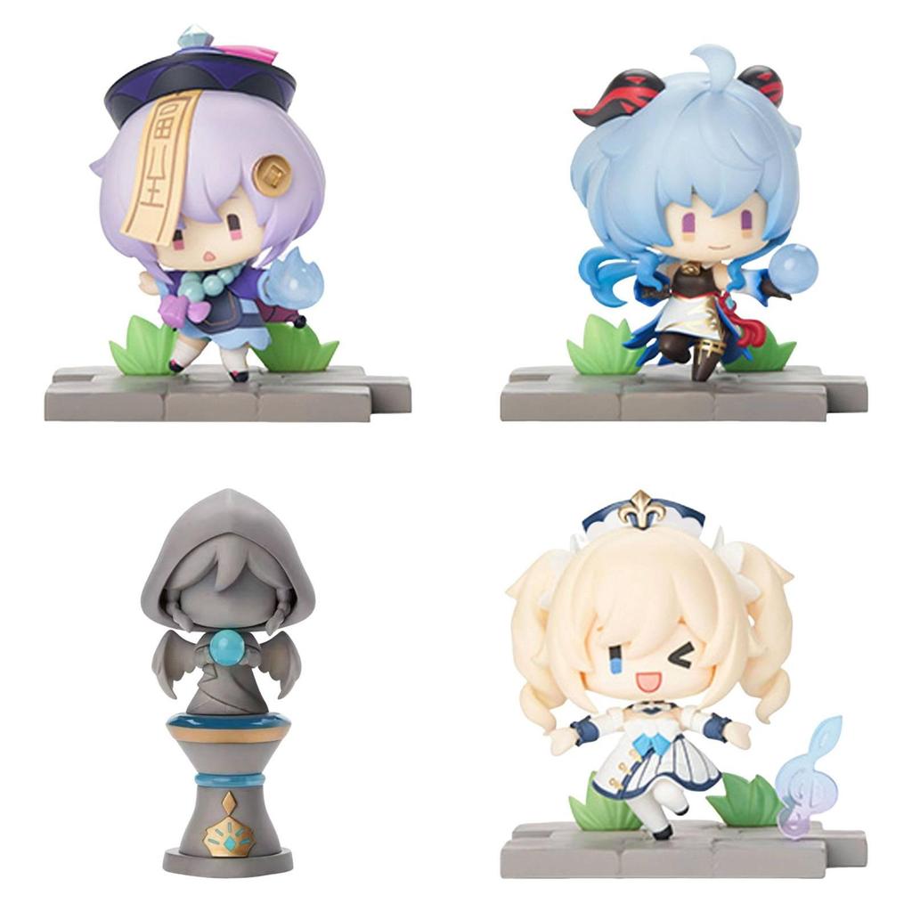 Stunning Genshin Impact Hand-painted Pvc Character Figurine Perfect For Fans And Collectors 8*5*7.5cm