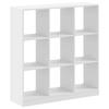 Bookshelf White 102 x 32 x 108 cm Engineered Wood