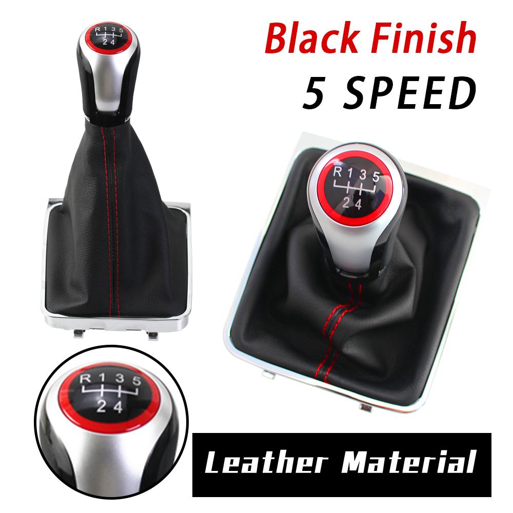 New Product Car Accessories 5/6 Speed Manul Gear Shift Knob For VW Passat B6 2005 2006 2007 2008 2009 2010 2011 Interior