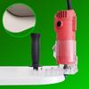 Portable Electric Curve Trimmer for Irregular Edge Chamfering and PVC Edge Banding In Woodworking
