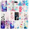 Coloured Drawing Wallet Case for Google Pixel 10A 9A 8A 7A 7 8 9 10 Pro XL Shockproof Luxury Stand Card Slots Flip Phone Cover