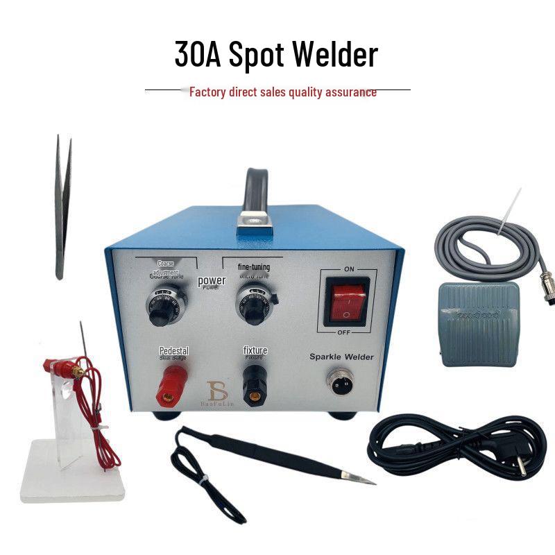 30A/50A Jewelry Spot Welder Handheld Welding Pen for Gold & Silver Ring Welding