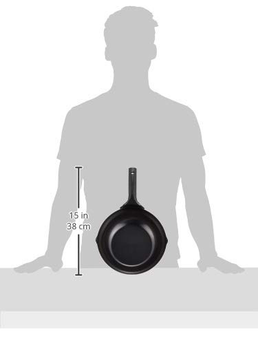 Nagao Summit Industries Iron Pan Style IH Commercial Beijing Pot, 24cm