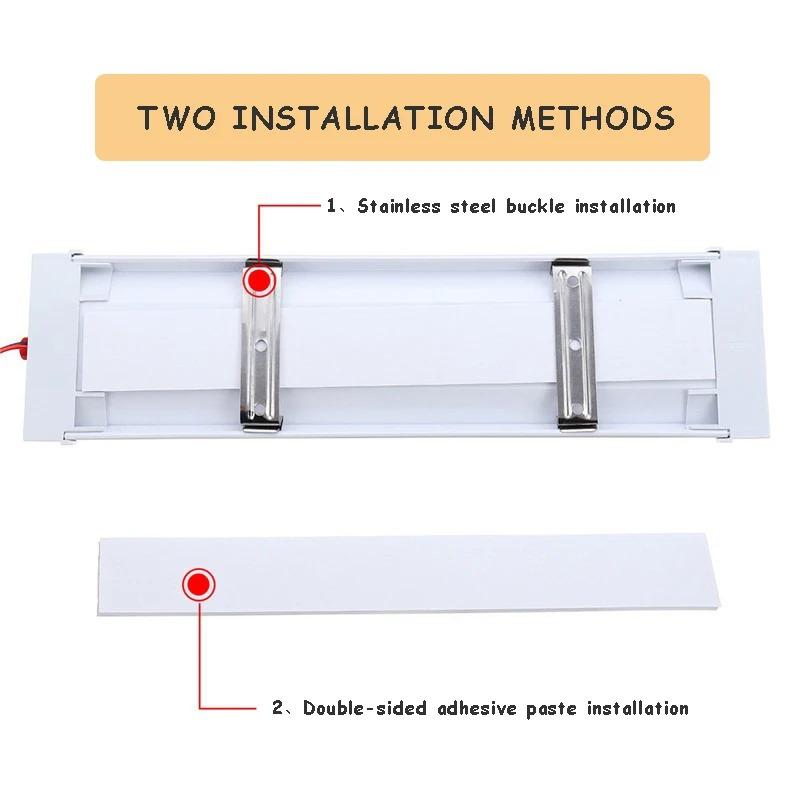 72 LED Interior Light Bar 12V-80V for Car/Van/RV/Truck - Bright White with Switch