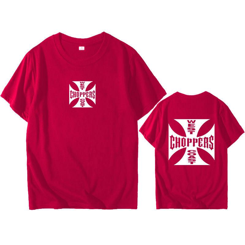 Summer Fashion T Shirt Women Men West Coast Choppers Print T-Shirt Casual Short Sleeve O-Neck Tshirt Vintage Clothing Tee