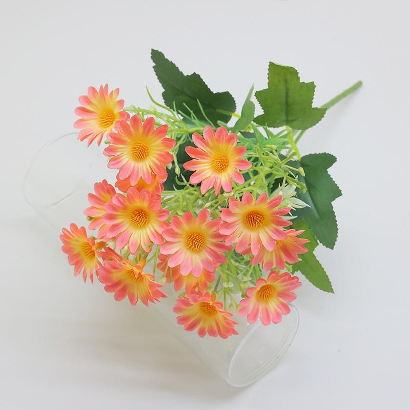 Artificial Daisy Bouquet Home Decor Table Centerpiece Photography Prop Silk Floral Arrangement