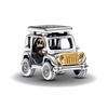 Charms Perline in Argento 925 Bicicletta Treno Vagone Casco per Creazione Gioielli Ciondolo Fai da Te Bracciale Collana Regalo
