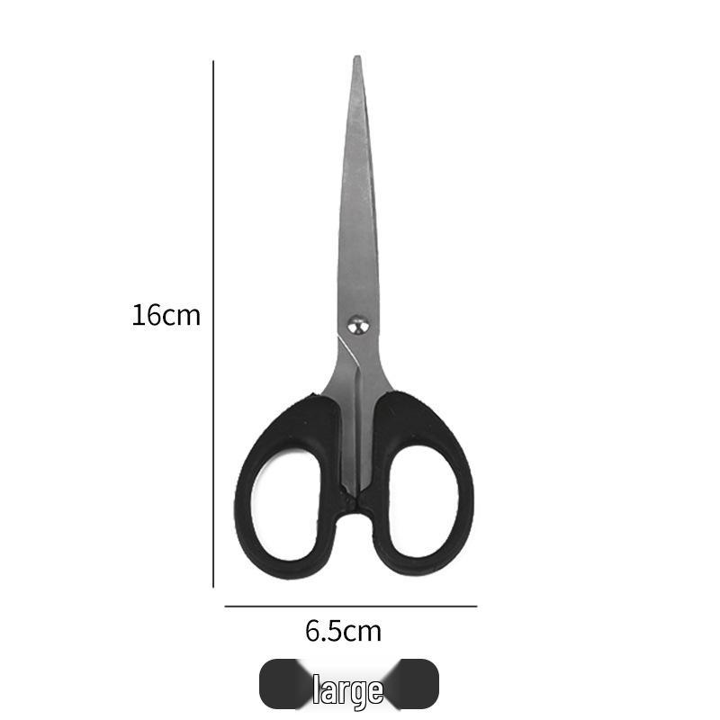 Stainless Steel Scissors for Office, Kitchen, Sewing, and Art - Cuts Paper and Thread Ends 
