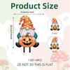 Halloween Garden Decoration Ground Cartoon Pumpkin Gnome Ghost Style Insert Stake