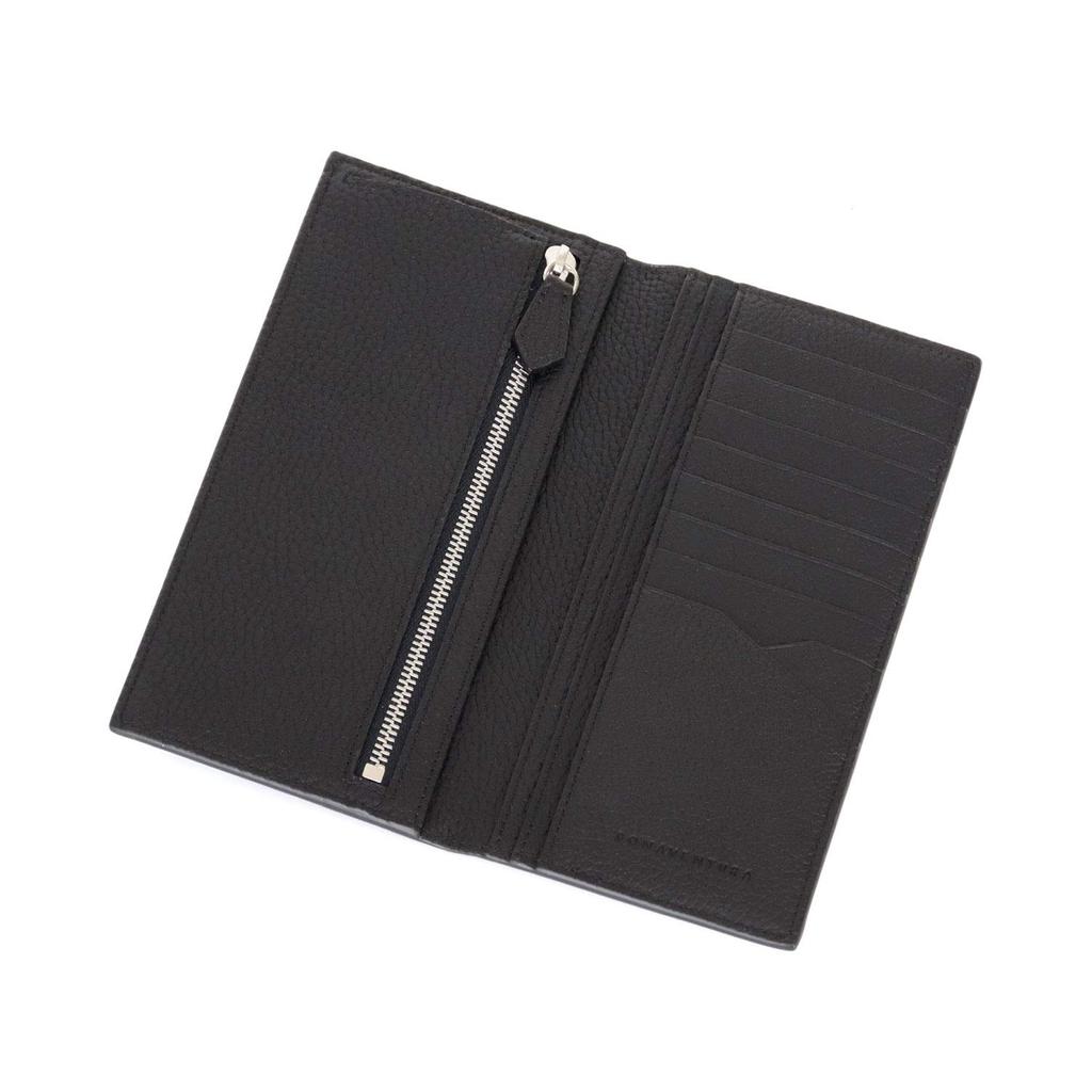 BONAVENTURA Long Wallet Made with the Finest European This Minimalist Wallet Is Made of Genuine Leather and Makes a Great [Black] Leather, Thin, Gift.