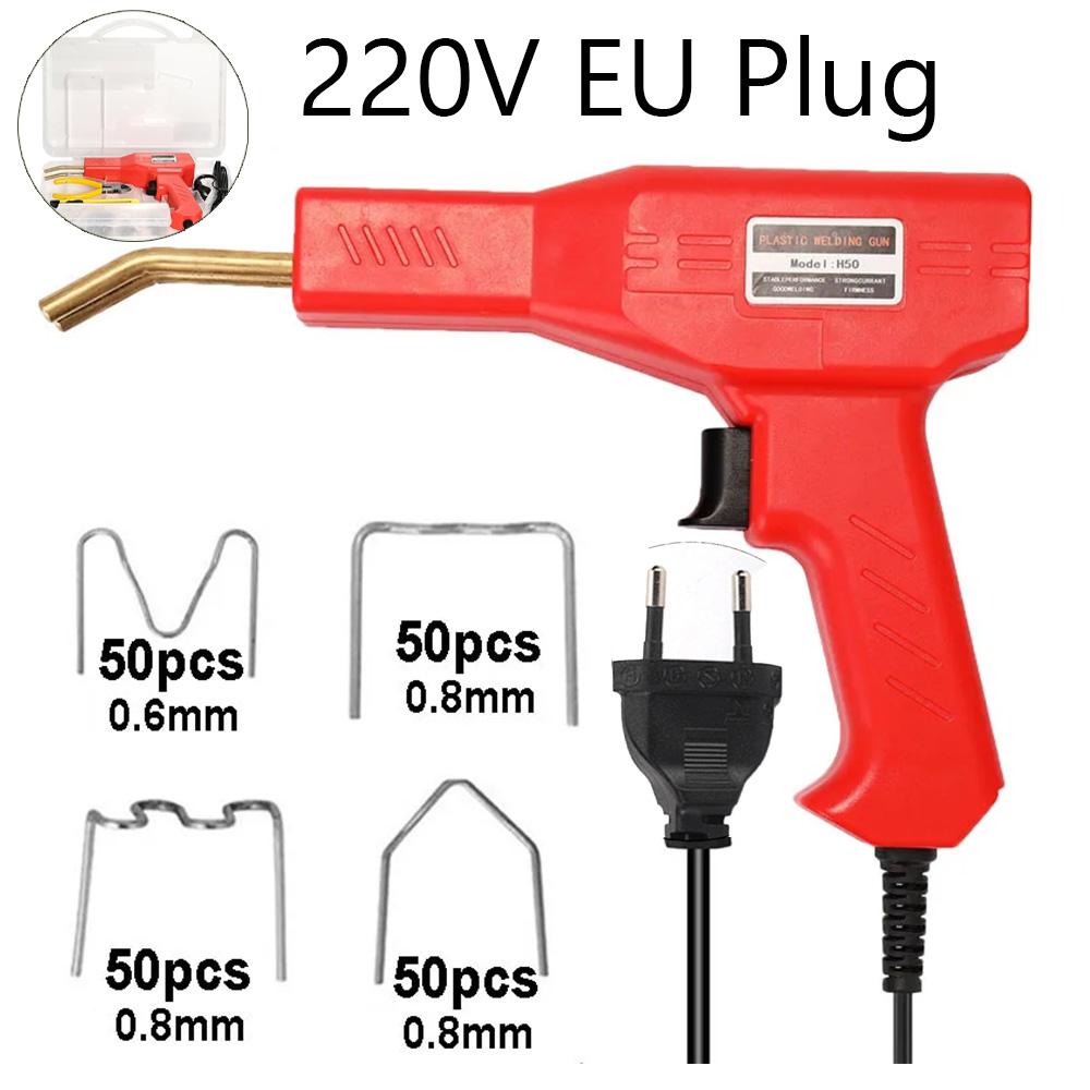 

Гарячий степлер Апарат для зварювання пластику Набір для ремонту бампера Паяльник для ремонту пластику Ремонт автомобільного бампера Зварювальний пістолет