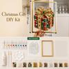 DIY Jeweled Christmas Tree Art Kit 20*15cm Exquisite Pearl Painting Art Fun with Frame Gem Painting Kit Christmas Present