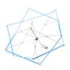 Blue Knitting Umbrella Winder   Craft Woolen Yarn Wve Device