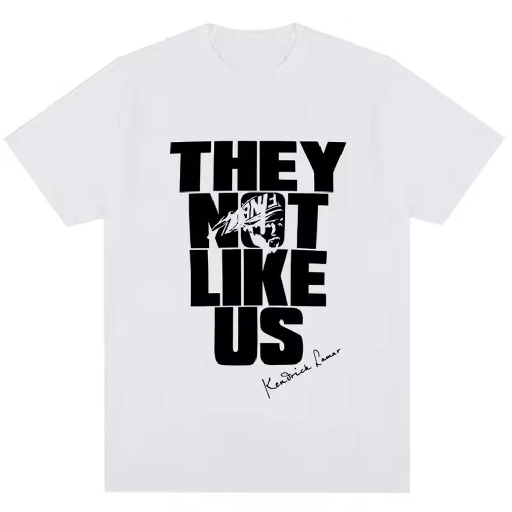 

Kendrick Lamar New Album They Not Like Us Tee Shirt Homme Women Clothing Short Sleeve Round Neck Printing T-shirt 3XL