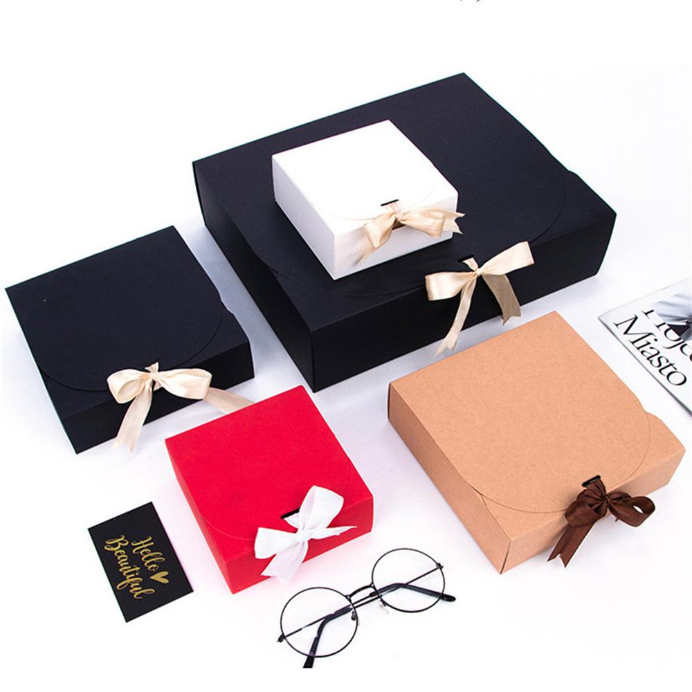 1 st Presentask Event Festartiklar Förpackning Bröllop Födelsedag Anpassad Handgjord Godis Choklad Alla Hjärtans Dag Kläder