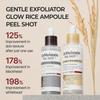 2 Stück Dr.Melaxin PEEL SHOT GLOW Peeling Reis Ampulle (WEISSER REIS/SCHWARZER REIS)