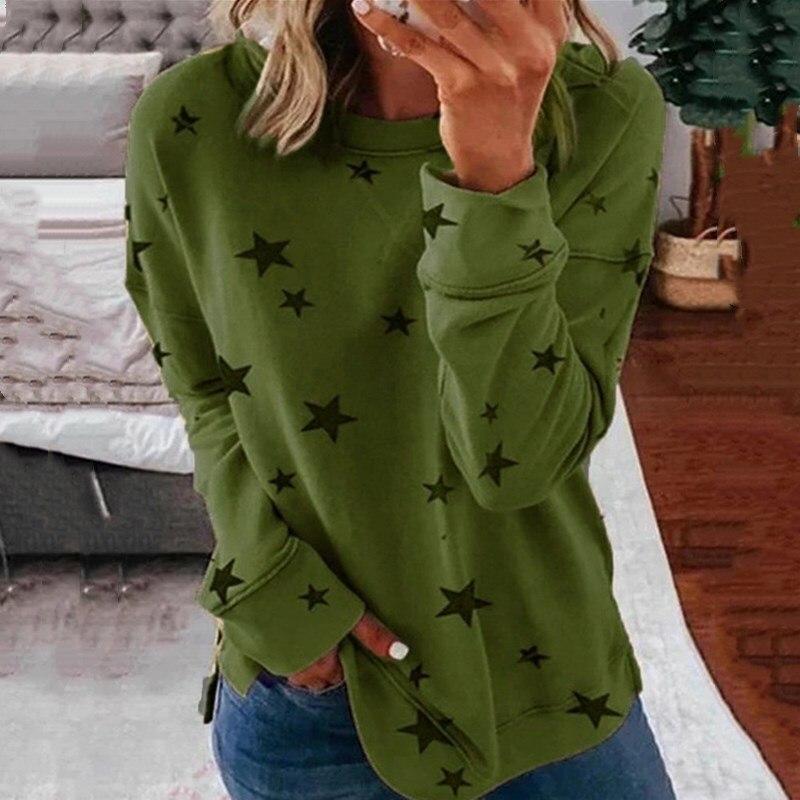 Smdoxi Womens Large Size Long-Sleeved Leopard Letter T-Shirt Loose Shirt Casual Shirt Autumn T-Shirt Smdoxi Womens Large Size Long-Sleeved Leopard Letter T-Shirt Loose Shirt Casual Shirt Autumn T-Shirt