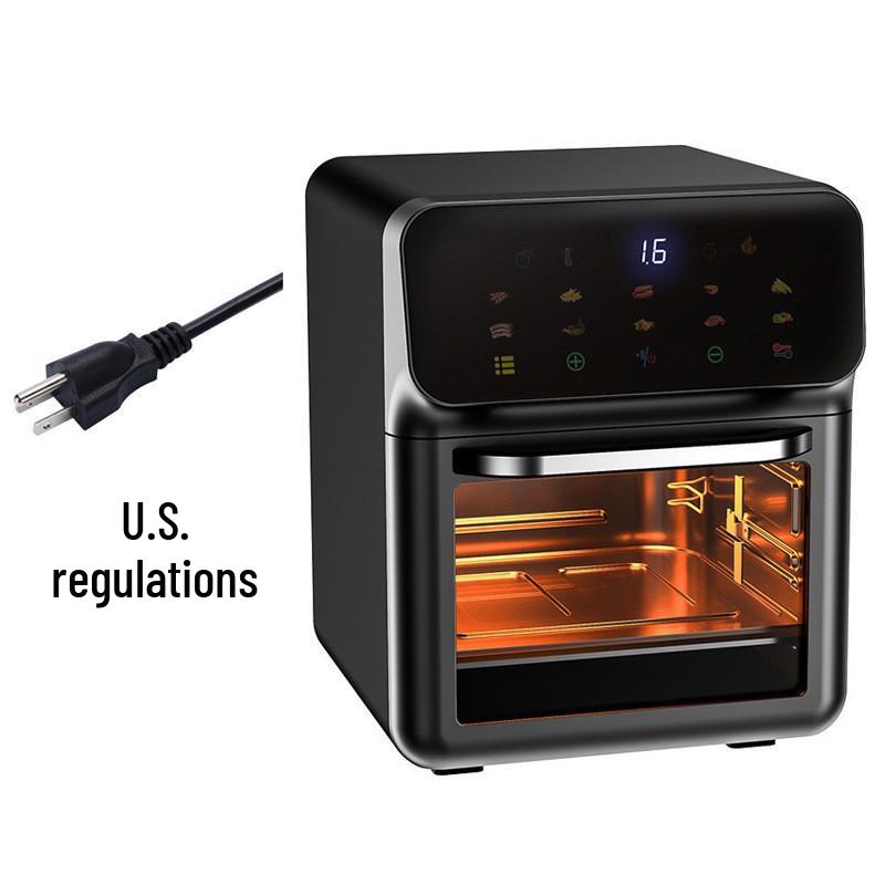 

Многофункциональная электрическая духовка и аэрофритюрница: Большая вместимость, поддержка двух стандартов