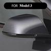  for Tesla Y/3 Highland 2025 Car Door Rearview Mirror Protector Guard Edge Protection Buffer Trim Anti-collision Strip