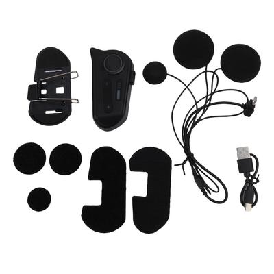 Fone de Ouvido para Motocicleta Sem Fio Bluetooth À Prova d'Água À Prova de Poeira Cancelamento de Ruído Fone de Ouvido para Motocicleta para Vários Capacetes