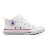 Converse All Star Canvas Comfortable Versatile Trendy Mid-Top Kids Canvas Shoes Kids Sneaker White A04824C