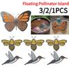 Bee Water Feeder Watering Station Floating Waterer Butterfly Drinking Water Insect Beekeeping Supplies for Thirsty Pollinators