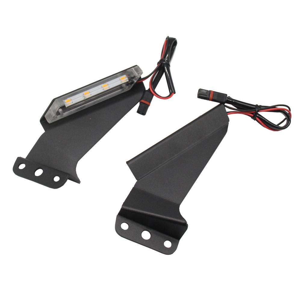 LED Front Turn Signal Light Invisible Wing Clear Lens For BMW S1000RR 2019-2022