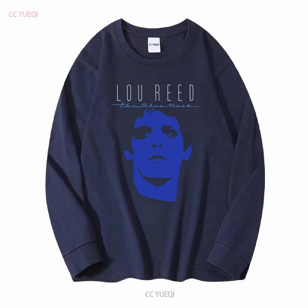 T-shirt Lou Reed The Velvet Underground Nera Dalla S alla 5XL HH8362 Manica Lunga o Corta Vintage Lavata Unisex Moda Versatile
