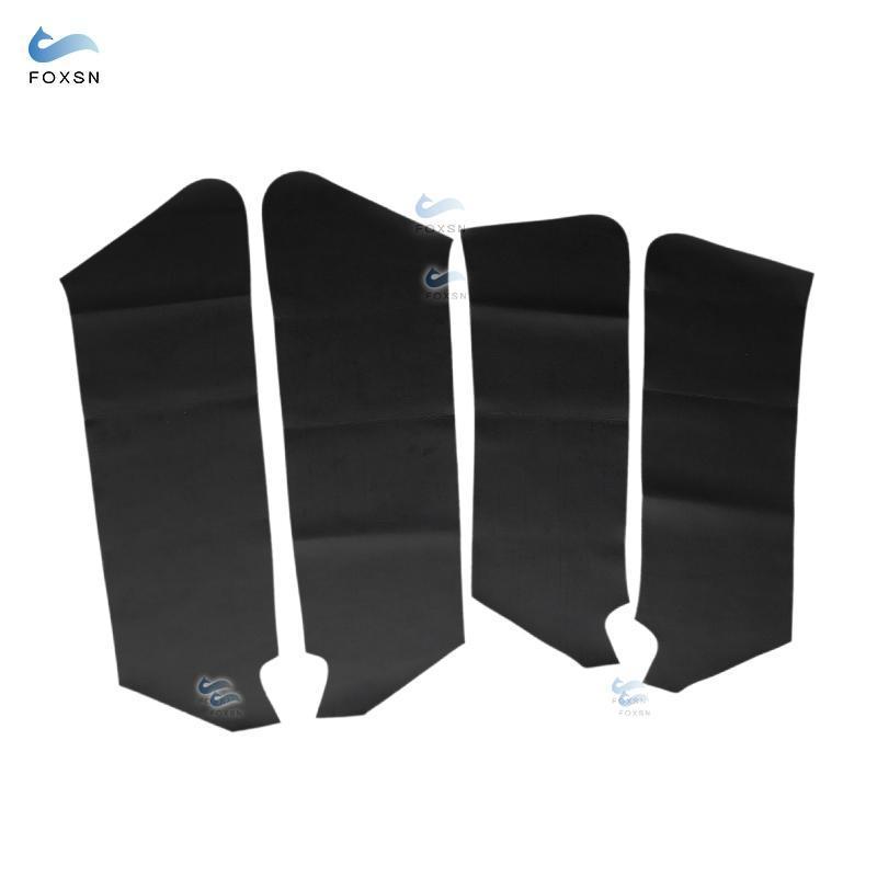 For VW Tiguan 2017 2018 4pcs Microfiber Leather Interior Door Panels Guards / Door Armrest Panel Cover Protective Trim